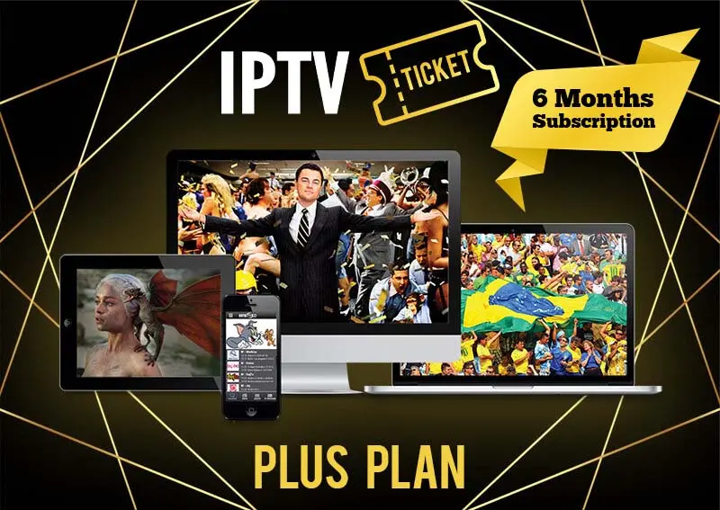 Plus Plan IPTV 6 months plan